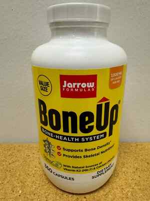 BoneUp 360 Caps. Jarrow Formulas Bone Health EXPIRED 10/24 Calcium K2 MK-7