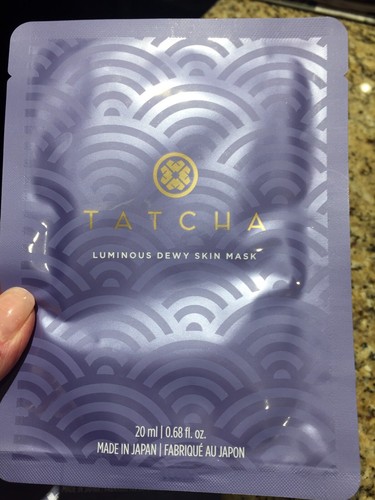 Tatcha luminous dewy skin mask