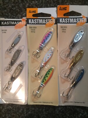 3QTY CAVE/'S WOBBLER SPOON Fly Fishing Flies size 01