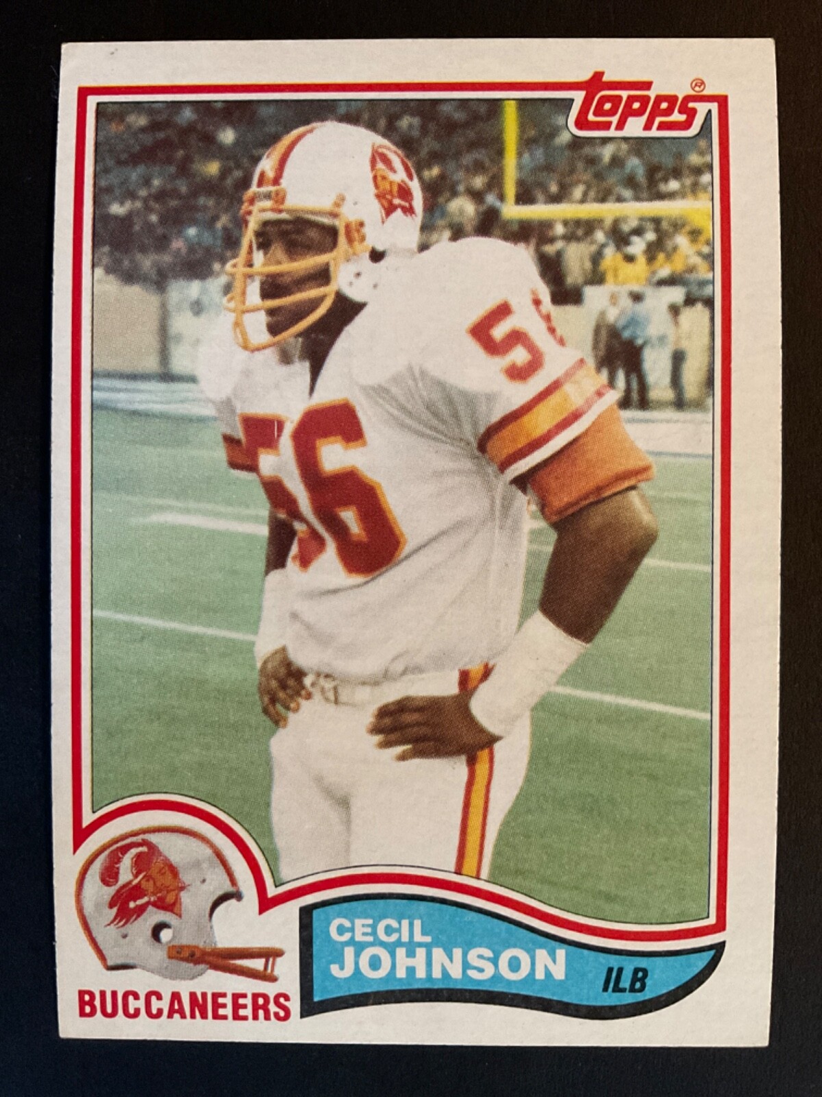 Cecil Johnson 1982 Topps Football Card #503 - Tampa Bay