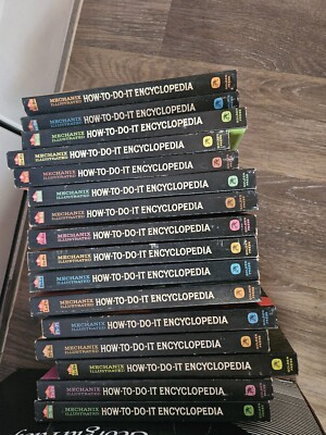 Mechanix How To Do It Illustrated Encyclopedia Hardback 16 Volumes 1961