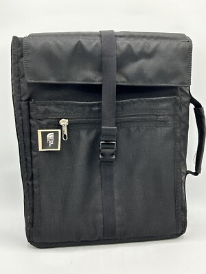 The North Face Black Padded Tablet Small Laptop Carry Case W Handle 12x10in