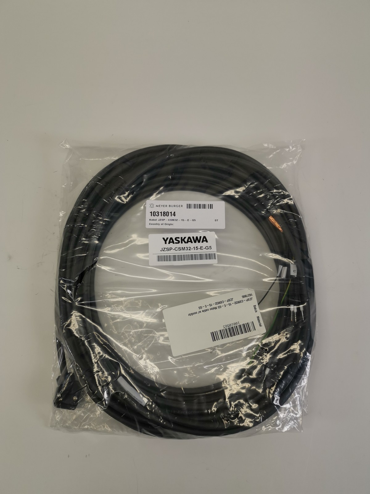 YASKAWA JZSP-CSM32-15-E-G5 Power Cable