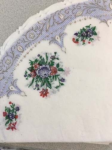 Vintage Lot of Japanese Rice Paper Napkins Fan Shape Decoupage New