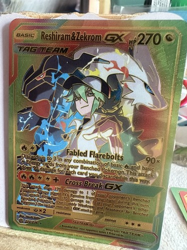 FA/Reshiram & Zekrom-GX タッグチームカード FA/Reshiram & Zekrom-GX タッグチームカード FA/Reshiram