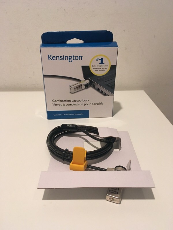 Kensington Combination Cable Lock for Laptops and Other Devices