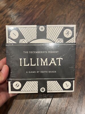 The Decemberists Present Illimat Board Game Brand New Unopened Unplayed