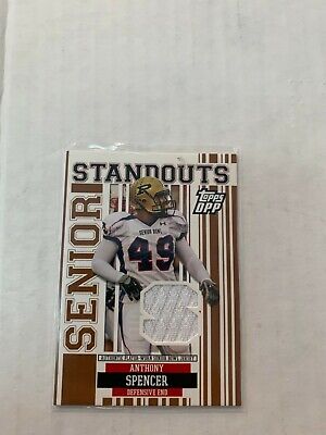 Anthony Spencer 2007 DPP Rookie Jersey Card #SS-AS. rookie card picture