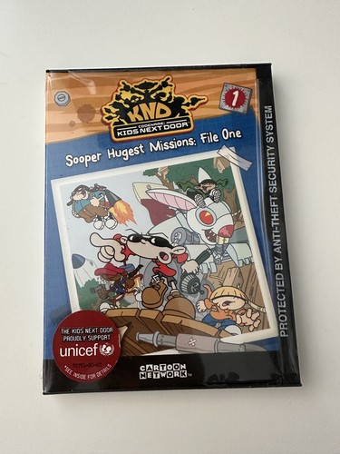 Codename: Kids Next Door - Super Hugest Missions: File One (DVD, 2004 ) New Codename: Kids Next Door - Super Hugest Missions: File One (DVD, 2004 ) New