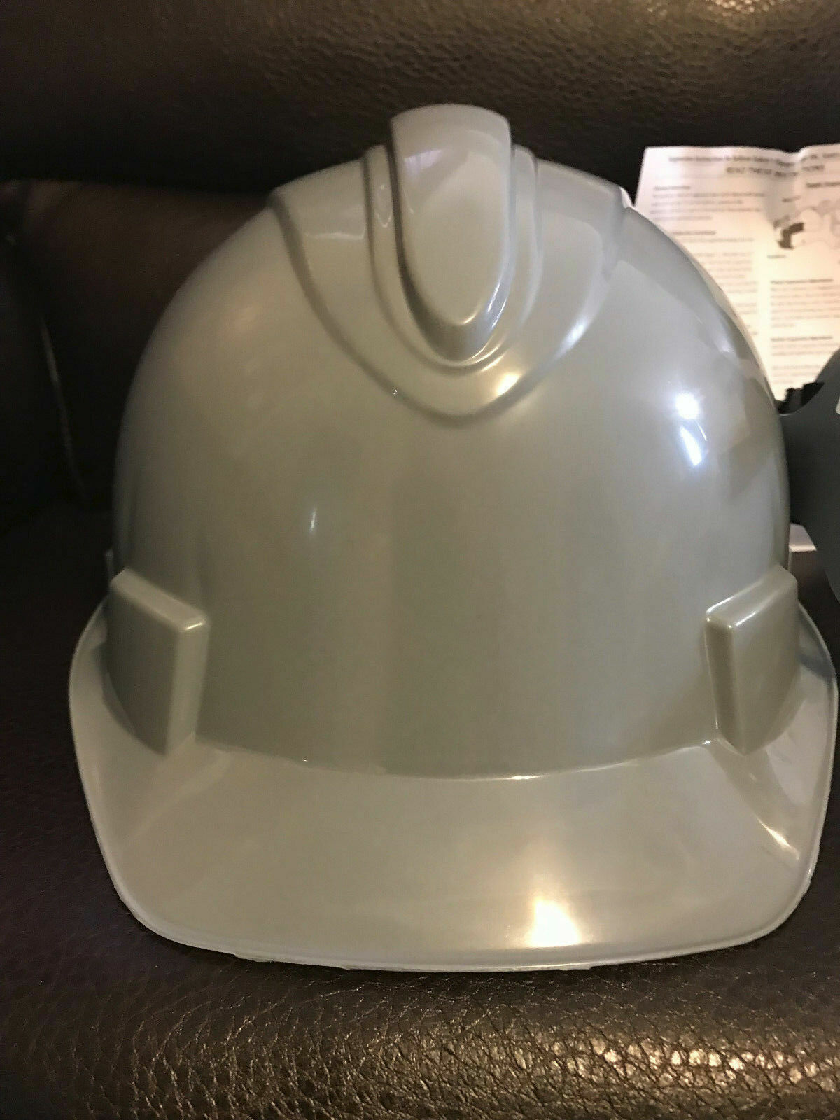 Lot of 5 Jackson Hard Hat Safety Helmet Cap Work CHARGER NEW Grey Protection