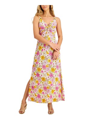 Женское макси-платье JAMIE & LAYLA цвета слоновой кости с закручивающимся передом и уплотнительным кольцом сзади, Petites PXL