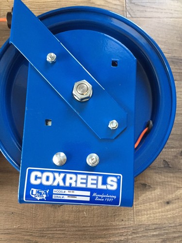 COXREELS  SD-50-1 Cable Reel, 50 ft, 11-1/2