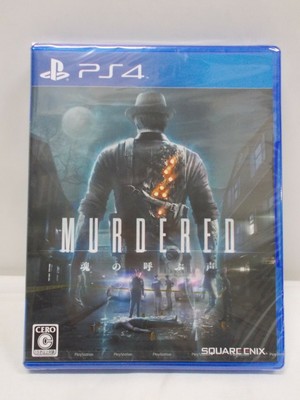 PlayStation4 -- Murdered: Soul Suspect -- New!! PS4. JAPAN GAME. 62626