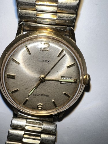 1969 Timex Men's Self Wind Automatic Date Watch 4147-3268