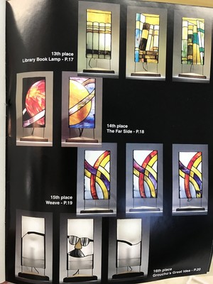 Table Lanterns IV Stained Glass Patterns by Aanraku Stained Glass