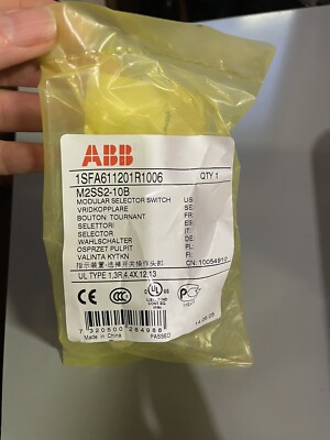 ABB M2SS2-10B  Selector Switch -NEW