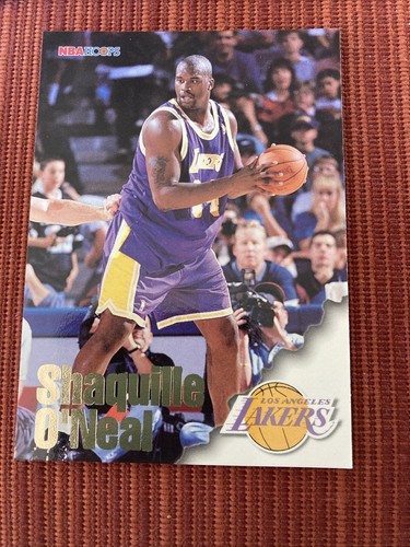 Shaquille O'Neal 1997 NBA HOOPS Fleer/Skybox card #215. LA Shaquille O'Neal 1997 NBA HOOPS Fleer/Skybox card #215. LA