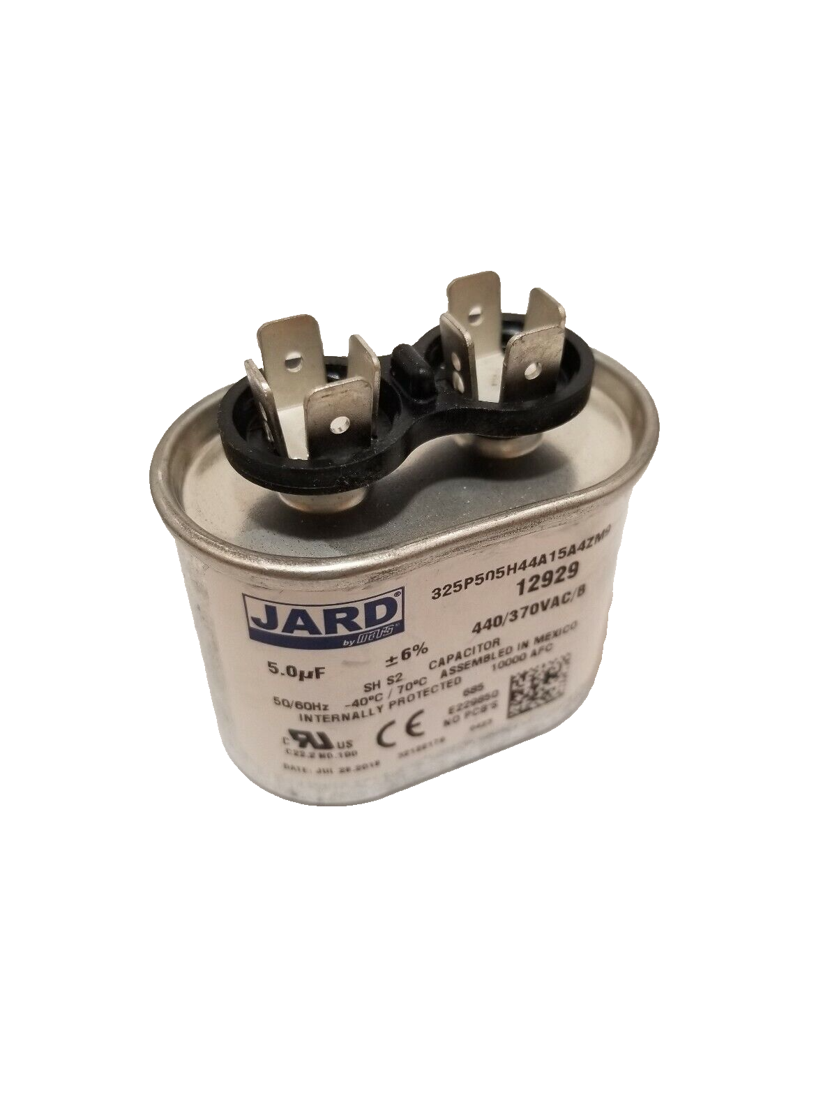 Run Capacitor 5 MFD 370 440V HVAC Motors GE GENTEQ replacement | eBay