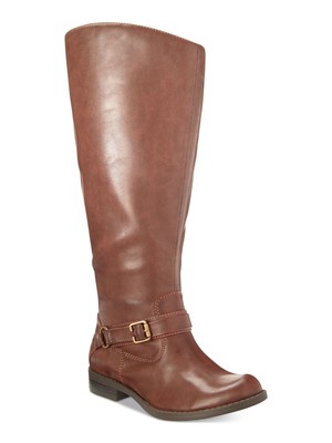 

EASY STREET Женские коричневые сапоги Comfort Quinn с круглым носком на блочном каблуке, Коричневый, QUI++