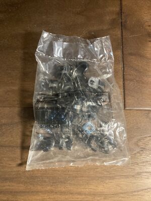 20 Pack 1/4 Inch Rubber Cushioned Cable Clamps Insulated Pipe Hose Clamp