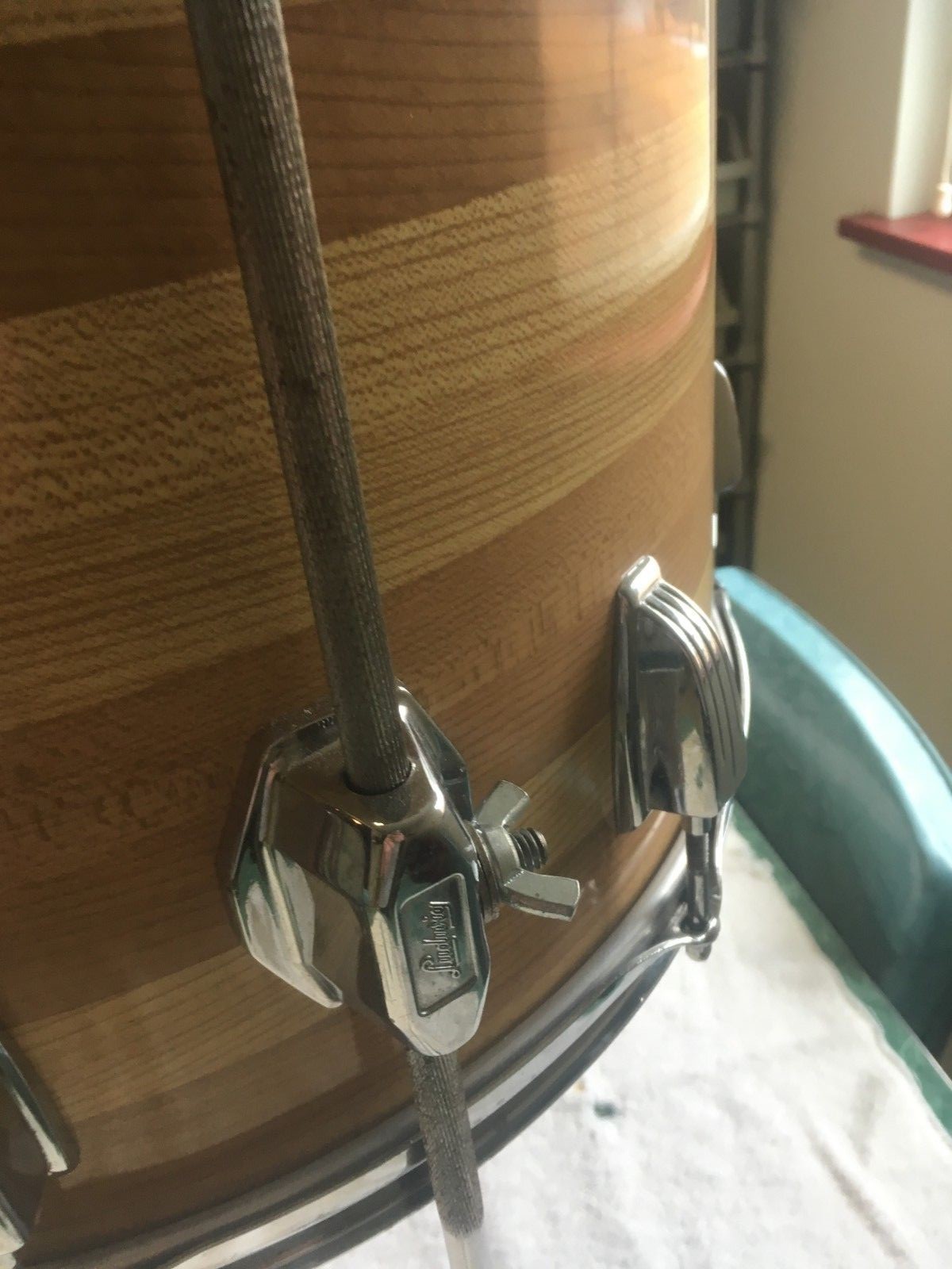 Ludwig Butcher Block 70's 80's 5 Ply 16