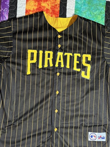 Pittsburgh Pirates Majestic ユニフォーム M/M Rare July 4th Pittsburgh Pirates Issued Authentic On-Field