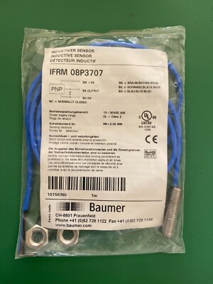 1PC New Baumer Inductive Sensor IFRM08P3707 Proximity IFRM 08P3707 IFRM 08P3707