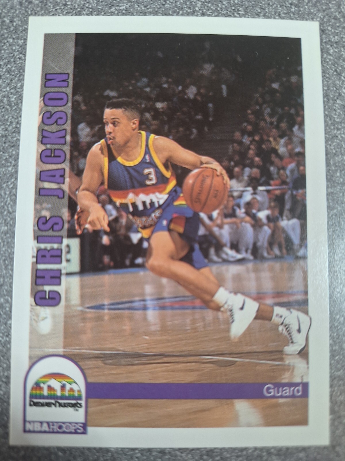 1990-91 NBA Hoops Chris Jackson #56 y216