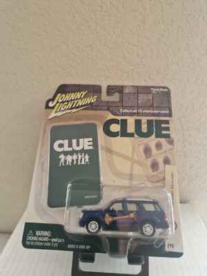 Johnny Lightning CLUE Mrs. Peacock 2002 Cadillac Escalade D45