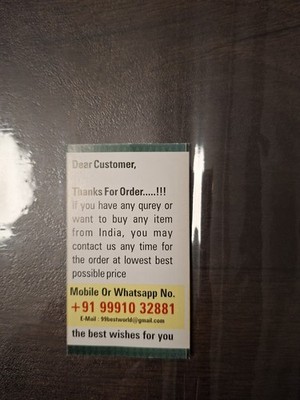 Item photo(s) from verified buyer