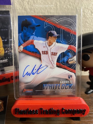bowman Garrett whitlock auto 現　red sox Garrett Whitlock 2021 Bowman's Best Rookie Autograph Boston