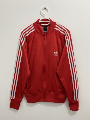 Vintage Adidas Originals Track Top Jacket Red White Size M 566460 | eBay Vintage Adidas Originals Track Top Jacket Red White Size M 566460 | eBay
