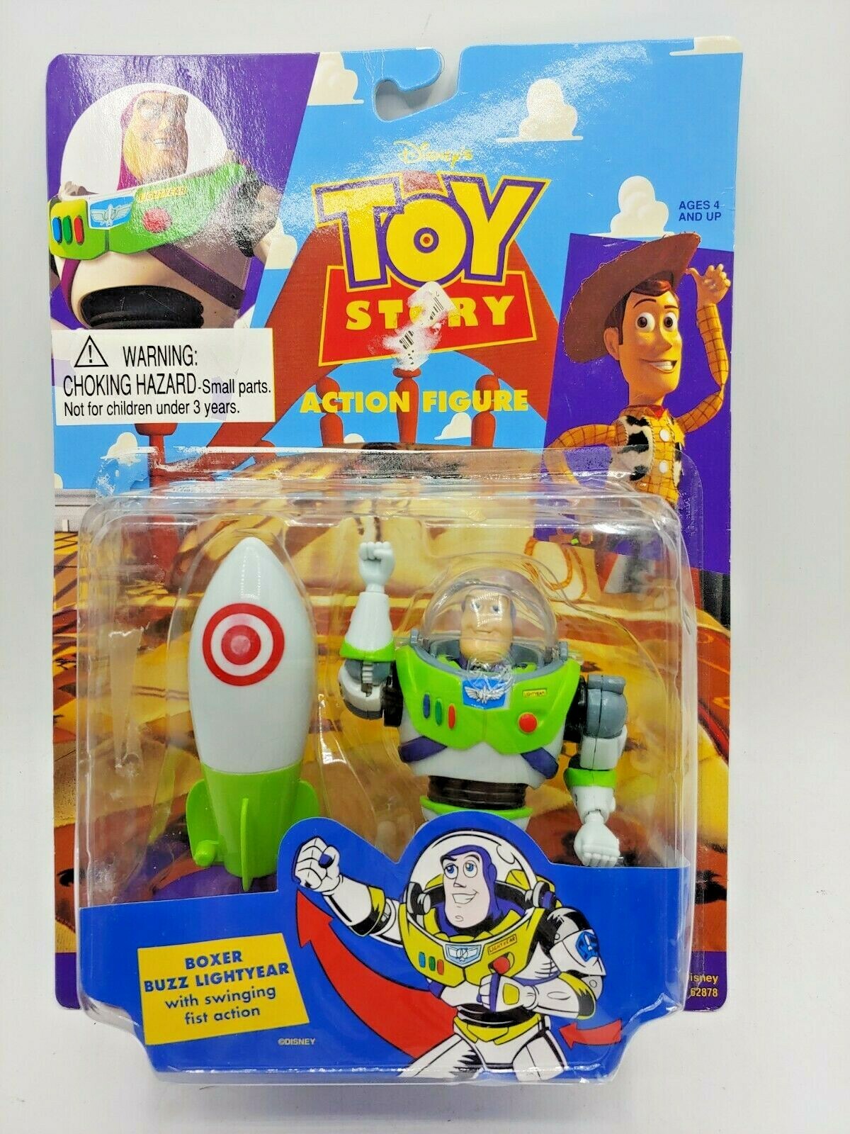 【BUZZページ】 NEW 1995 ORIGINAL Toy Story Boxer Buzz Lightyear Action