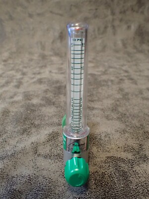 Allied Timeter 15004-03-A Oxygen Flowmeter 0-15 LPM Ohmeda Male 50 PSI (BN23)