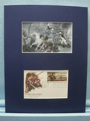 The Battle of Kings Mountain & First day Cover of its 200th Anniversary