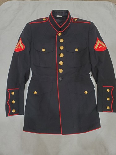 usmc dress blue coat for sale