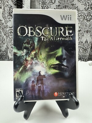 Obscure: The Aftermath (Nintendo Wii, 2008). Complete. Tested. Mint Disc.