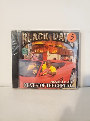 Black Dave ''Next Stop The Ghetto'' CD SEALED/Brand NEW, (1998), feat: Kilo *