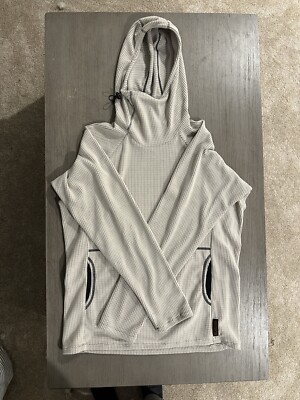 Melanzana Micro Grid V2 Hoodie Mens X-LARGE - New, 2024 - Fog Grey color