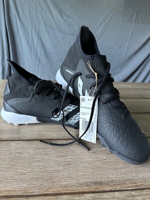 Adidas Men Predator Freak.3 TF Turf  Black and White 7.5