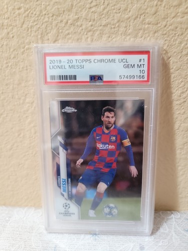 2019 TOPPS CHROME UCL MESSI メッシ PSA10 2019-20 Topps Chrome UCL Soccer #1 Lionel Messi PSA 10 GEM