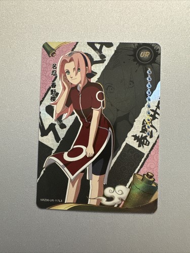 Sakura Haruno NRZ06-UR-117L3 Holo Naruto Kayou Card TCG Near