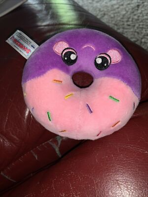 Dessert Squeezamals Donut 4-Inch Plush Stuffed Animal Scented Toy