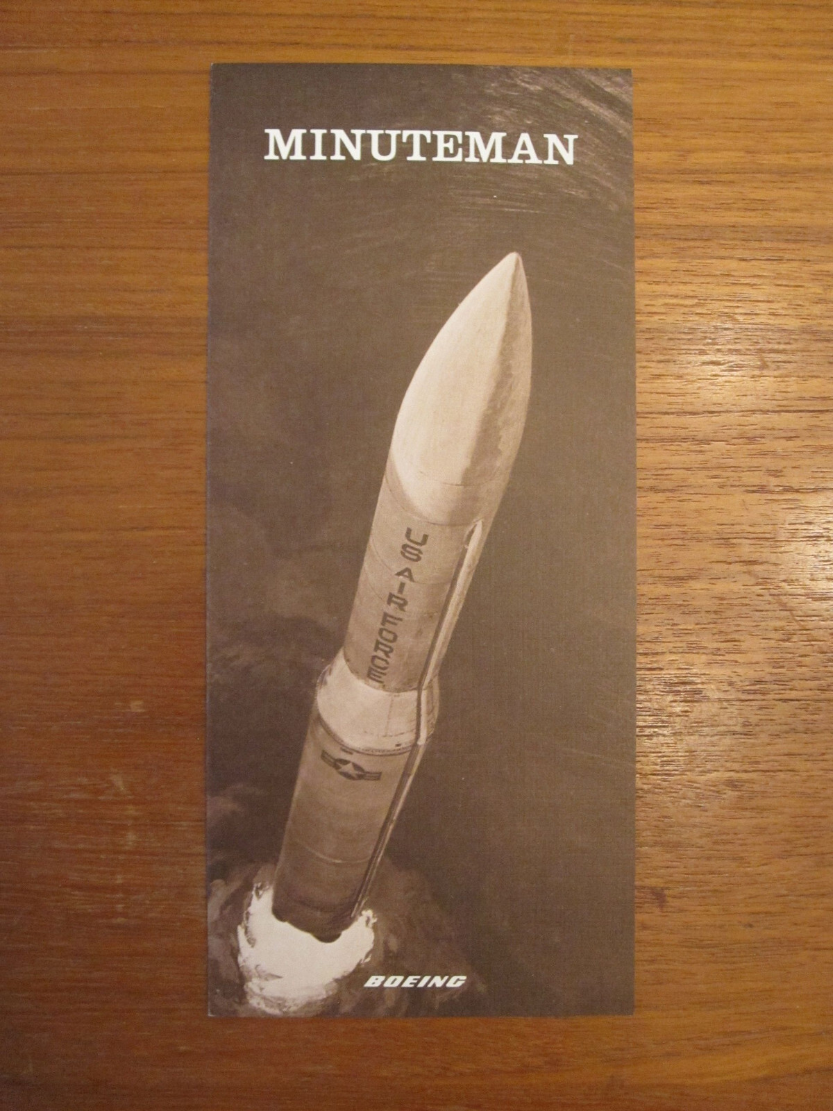 Boeing Air Force Minuteman 20th Anniversary Program 1962-1982