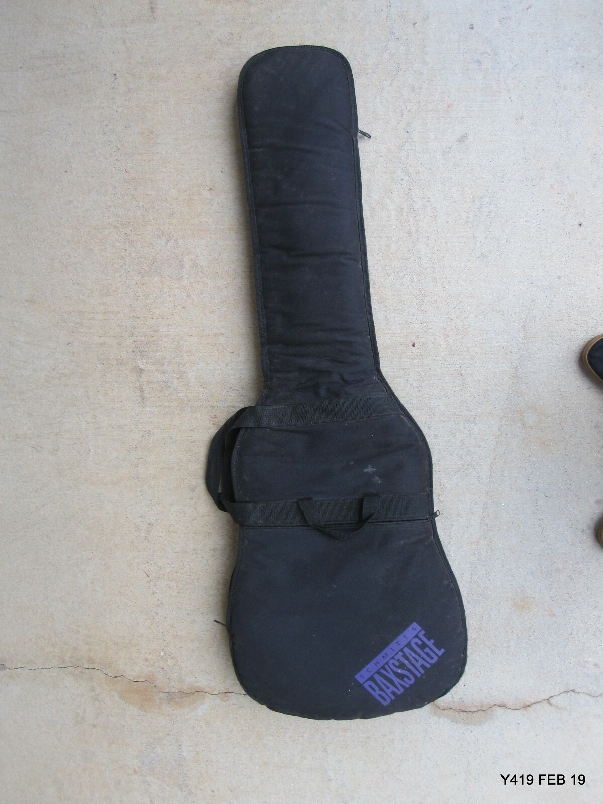 Two (2) Nylon Single Strap Padded Carrying Cases for Electric Guitars