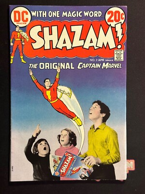 DC Comics 1973 ~ Shazam #2 The Original Captain Marvel  Apr