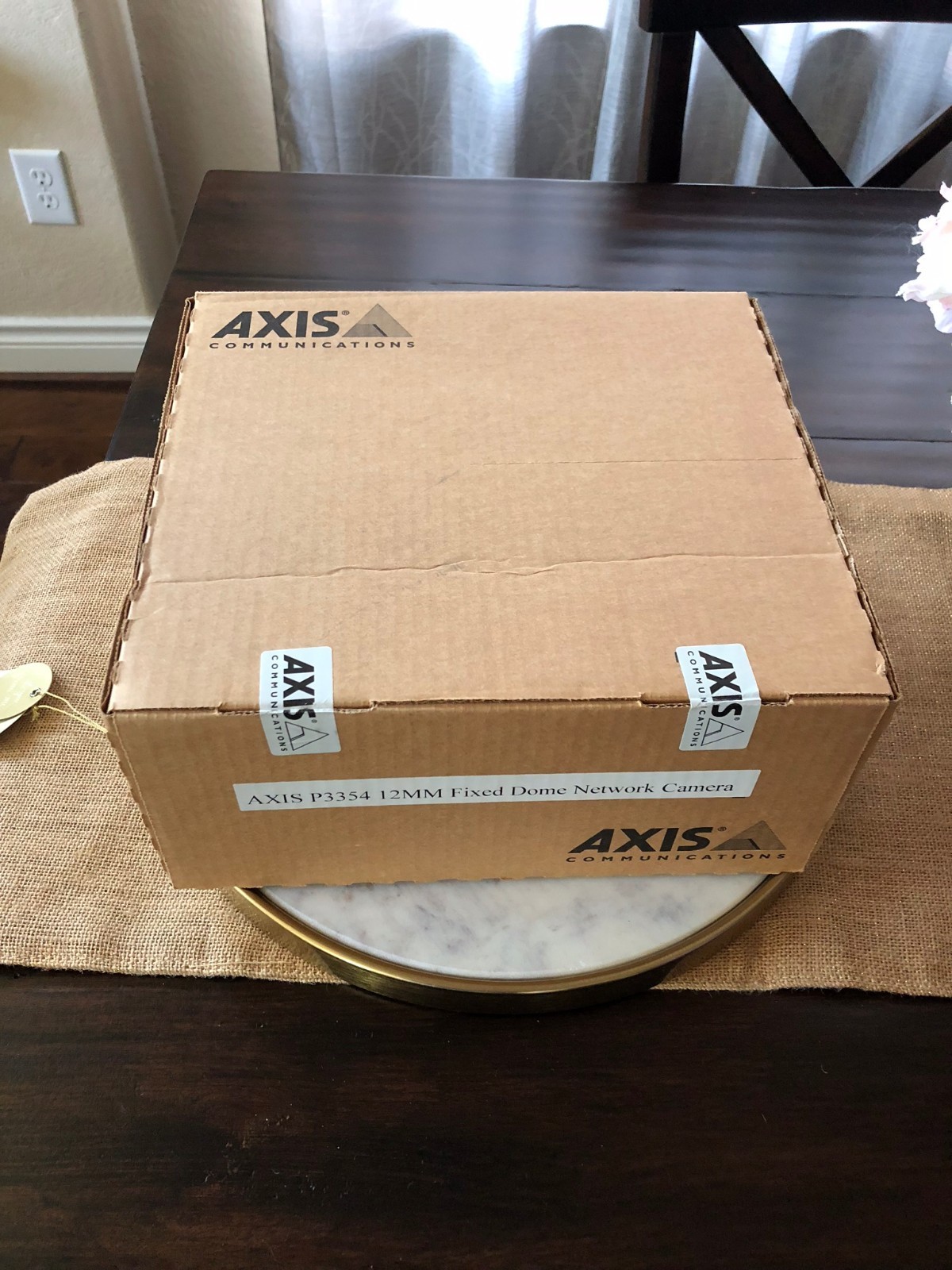 AXIS P3354 12mm Lens Tamper Resistant Indoor Fixed Dome Network Camera, 0467-001