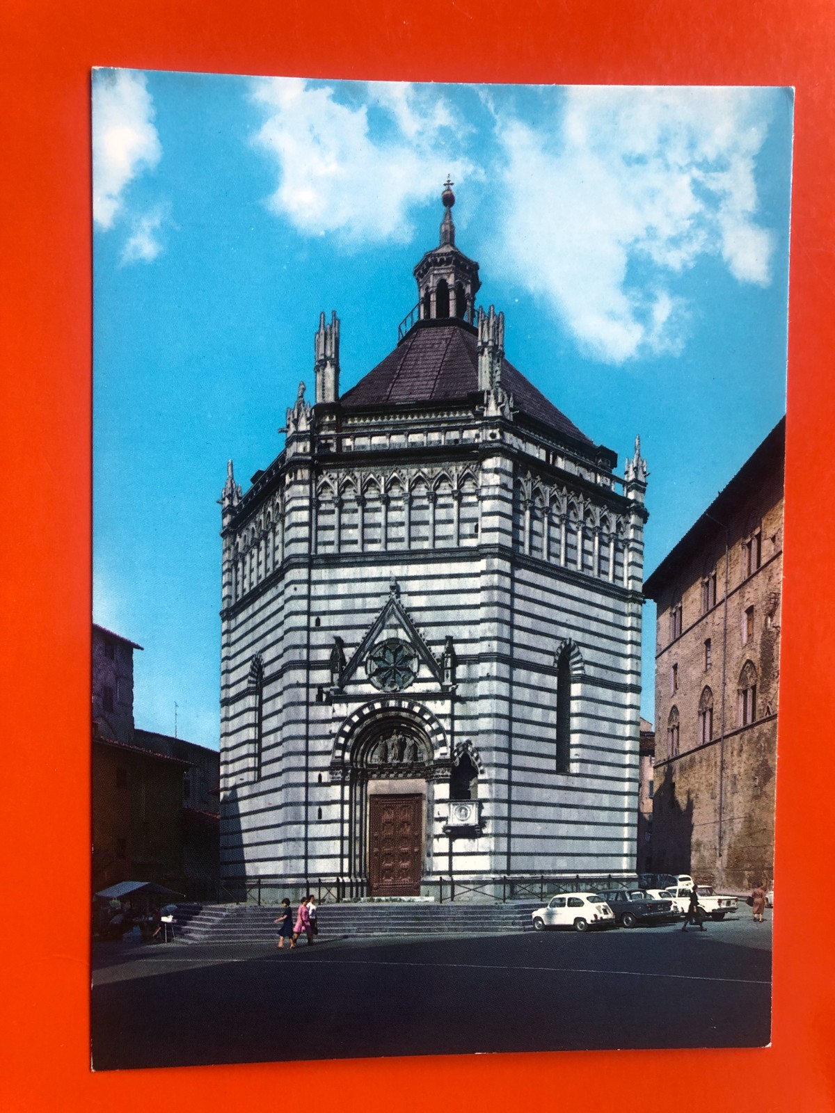 02518 Cartolina Pistoia (PT) Il Battistero