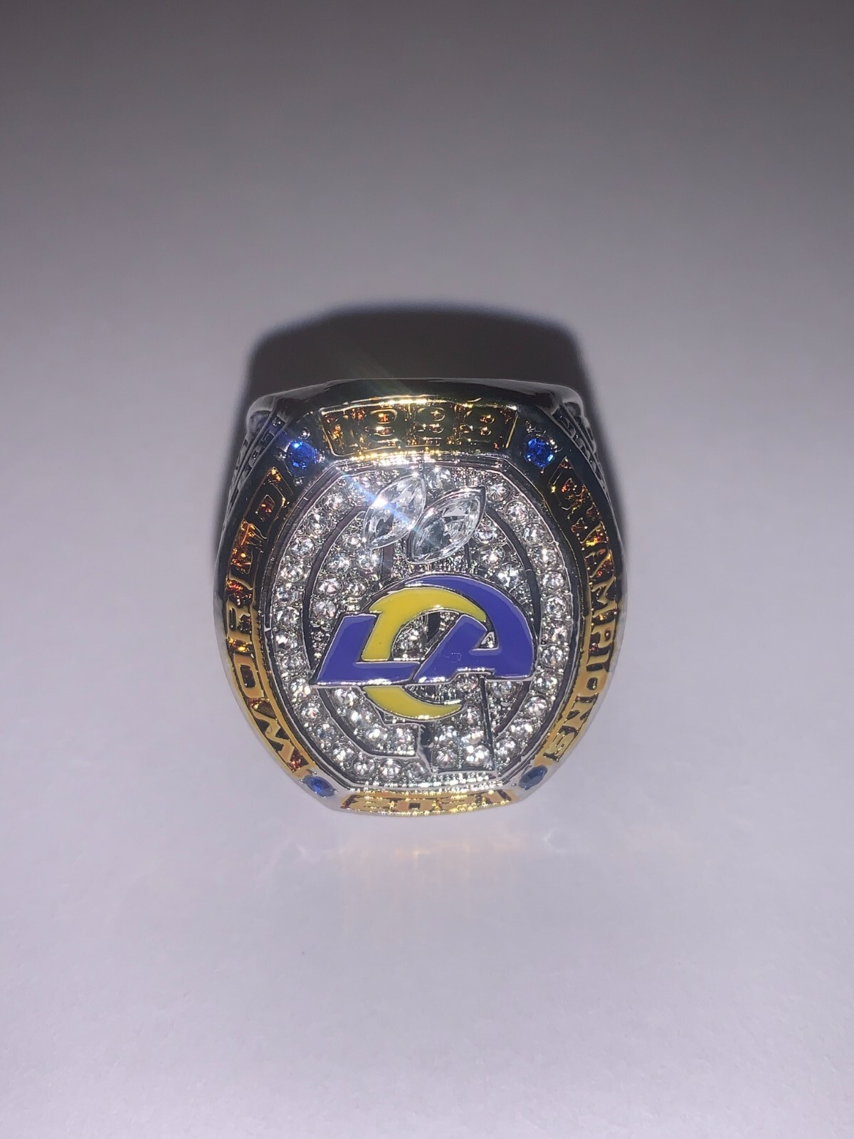 2021 Los Angeles Rams Championship Replica Super Bowl Player Ring Size
