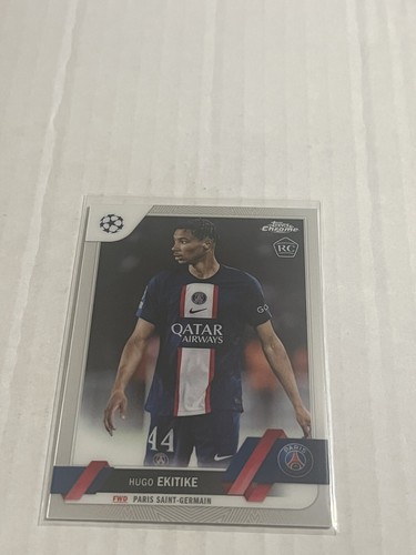 2022-23 Topps Chrome UEFA Club Competitions Hugo Ekitike RC